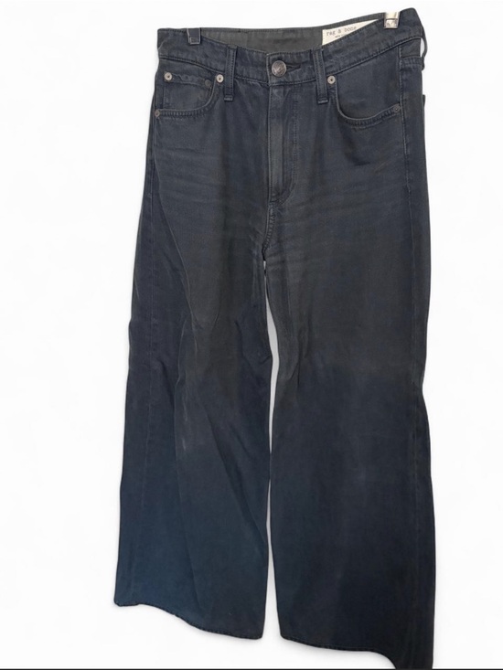 rag & bone Denim - rag & bone Women's Black Bootcut Jeans